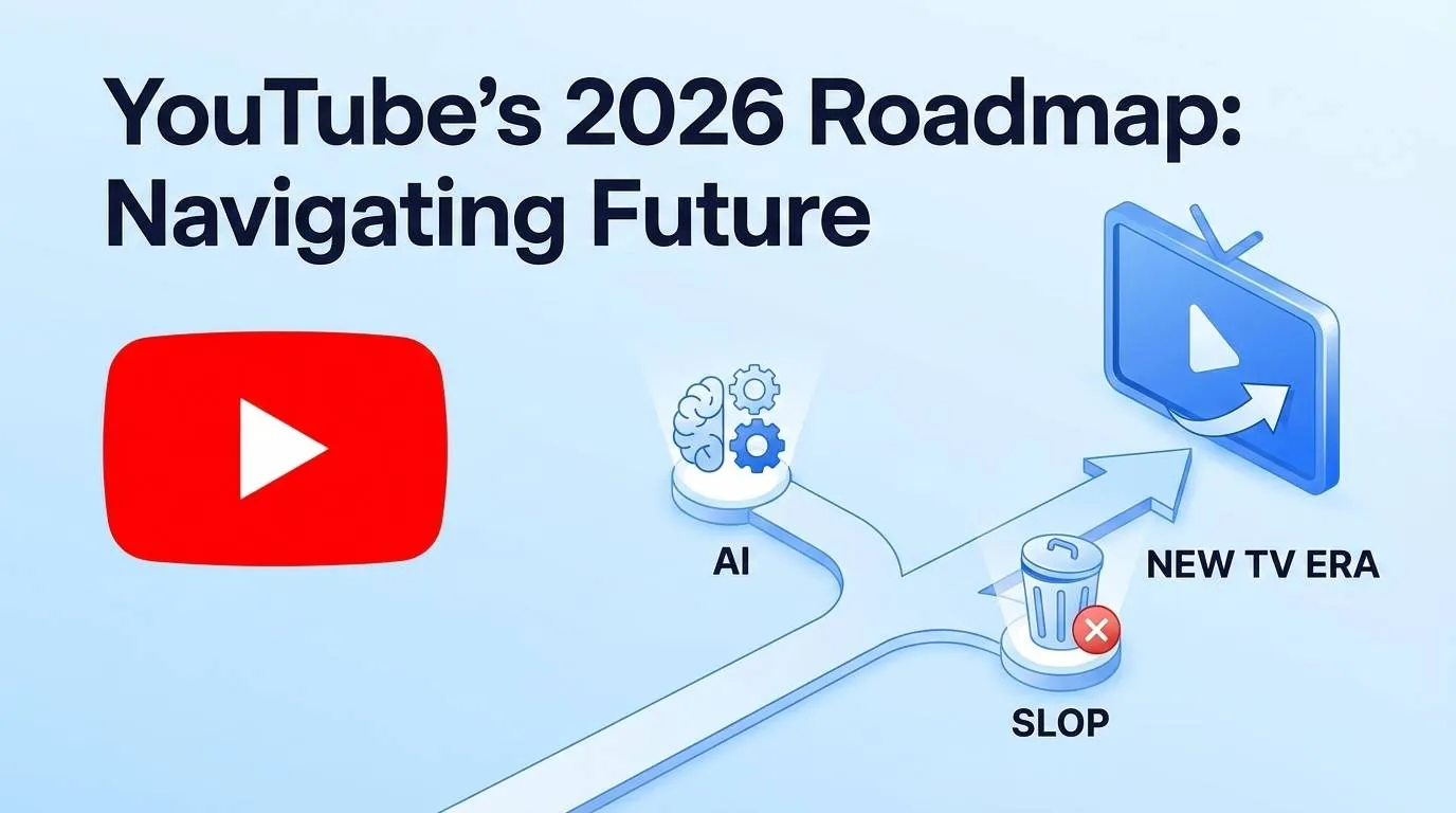 YouTube's 2026 Roadmap: How Creators Can Navigate AI, "Slop," and the New TV Era