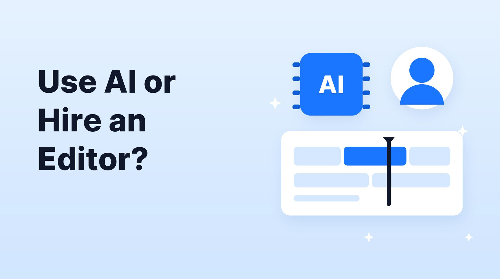 AI Video Editor vs Hiring a Video Editor: What CapCut and Descript Do, and What They Miss