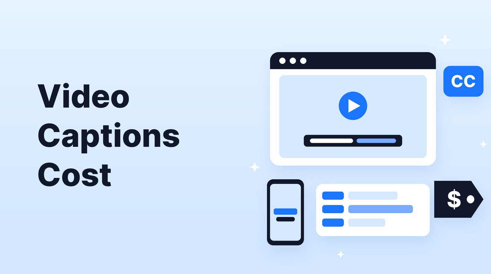 How Much Do Video Captions Cost in 2026? Human, AI and Subtitle Prices per Minute