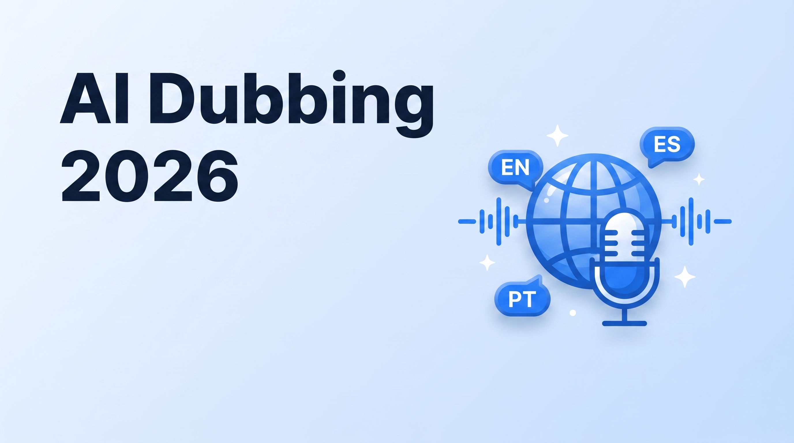 AI Dubbing in 2026: How Creators Are Doubling Reach With Multi-Language Audio
