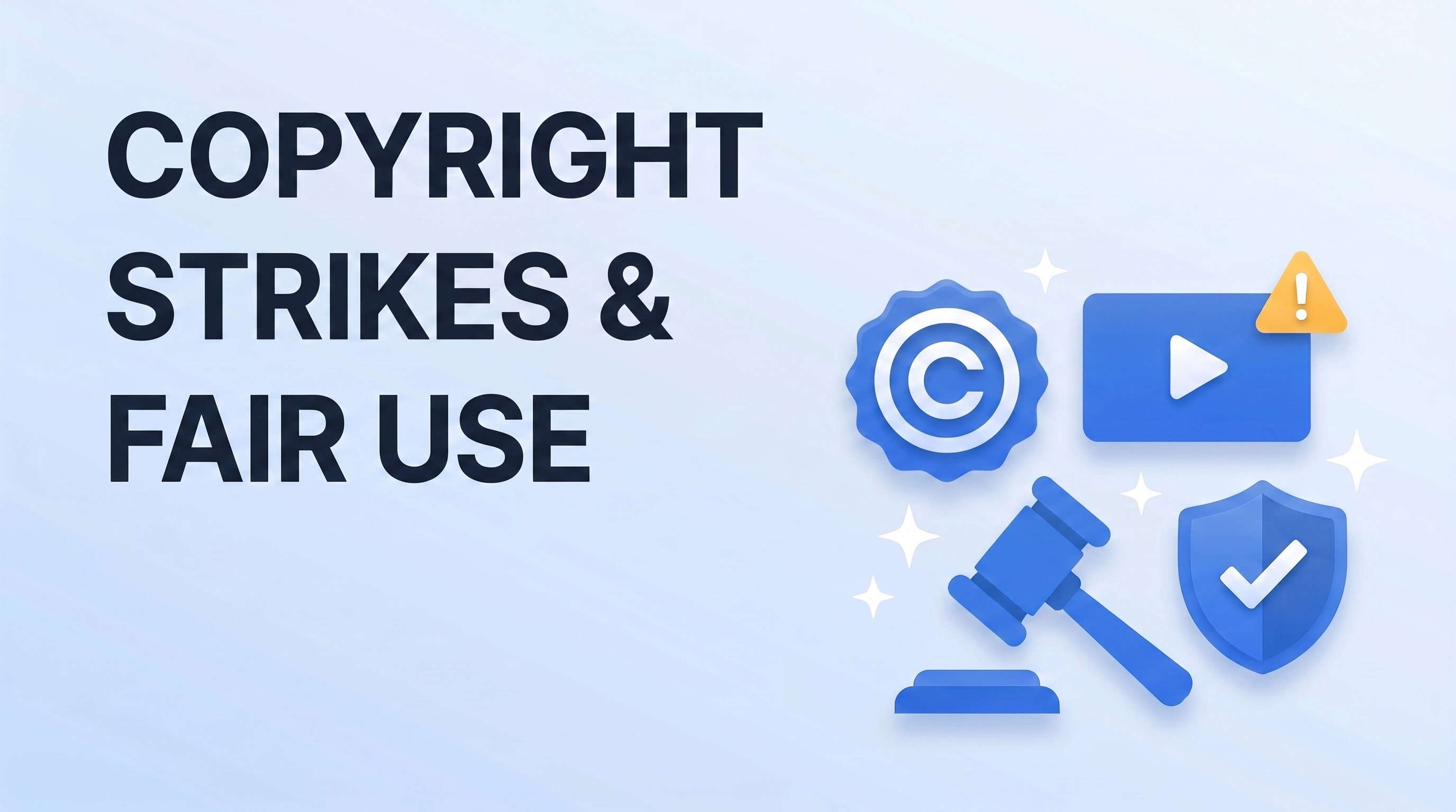 Copyright Strikes, Content ID, and Fair Use: What Creators Can Actually Use in 2026