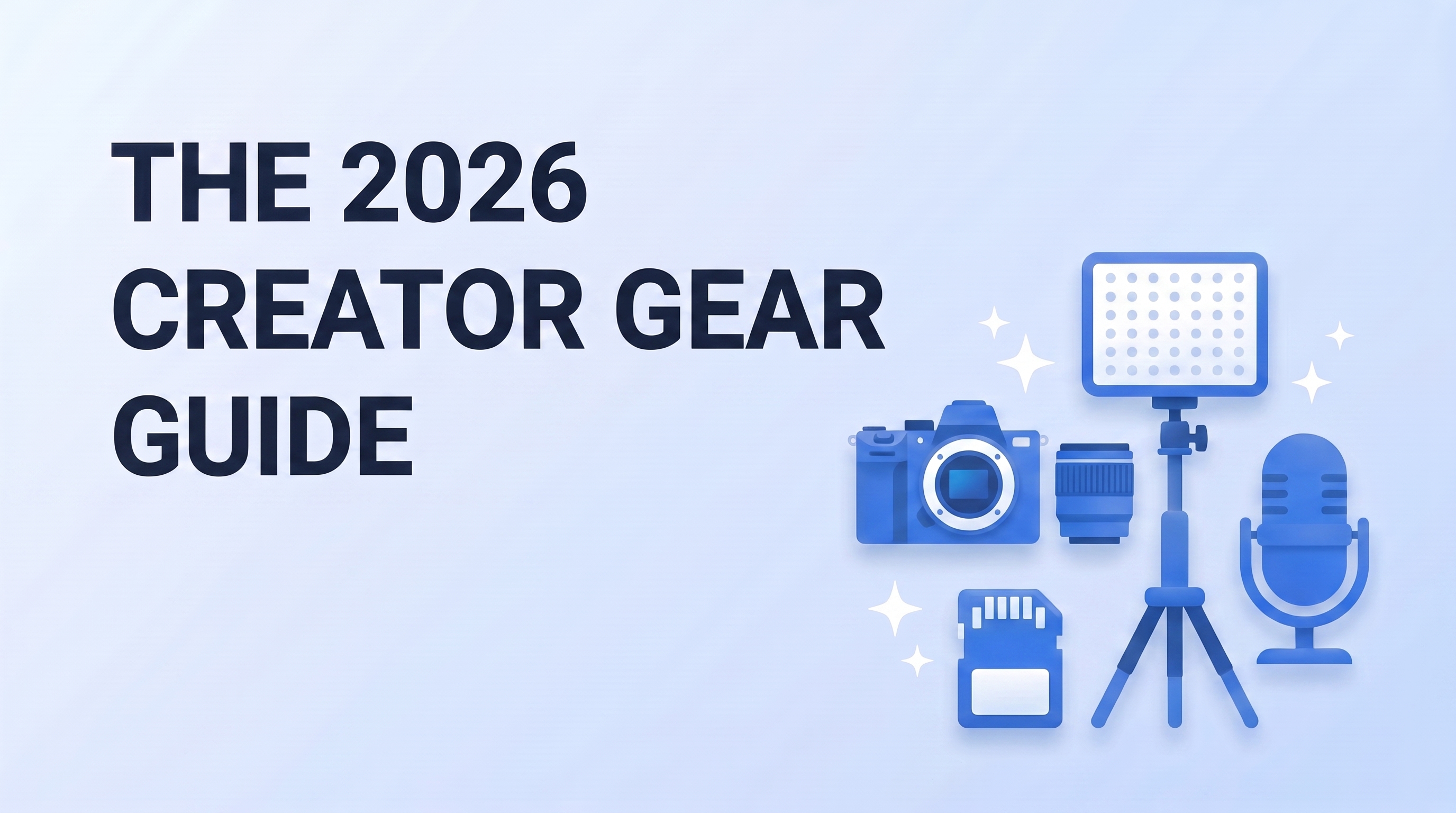 Creator Gear in 2026: A Buying Guide Written From the Edit Bay