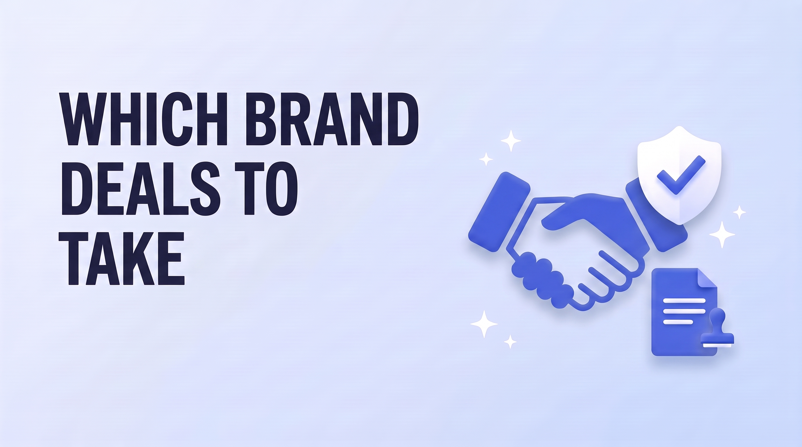 Brand Partnerships for Creators: A Practical Framework for Deciding Which Deals to Take