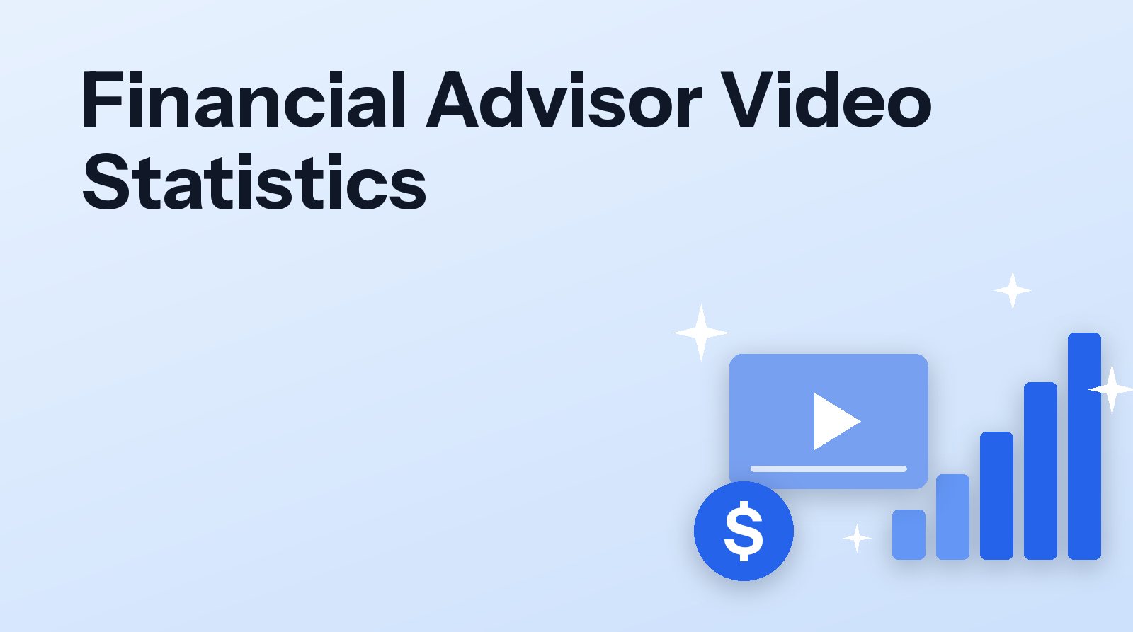 Financial Advisor Video Statistics