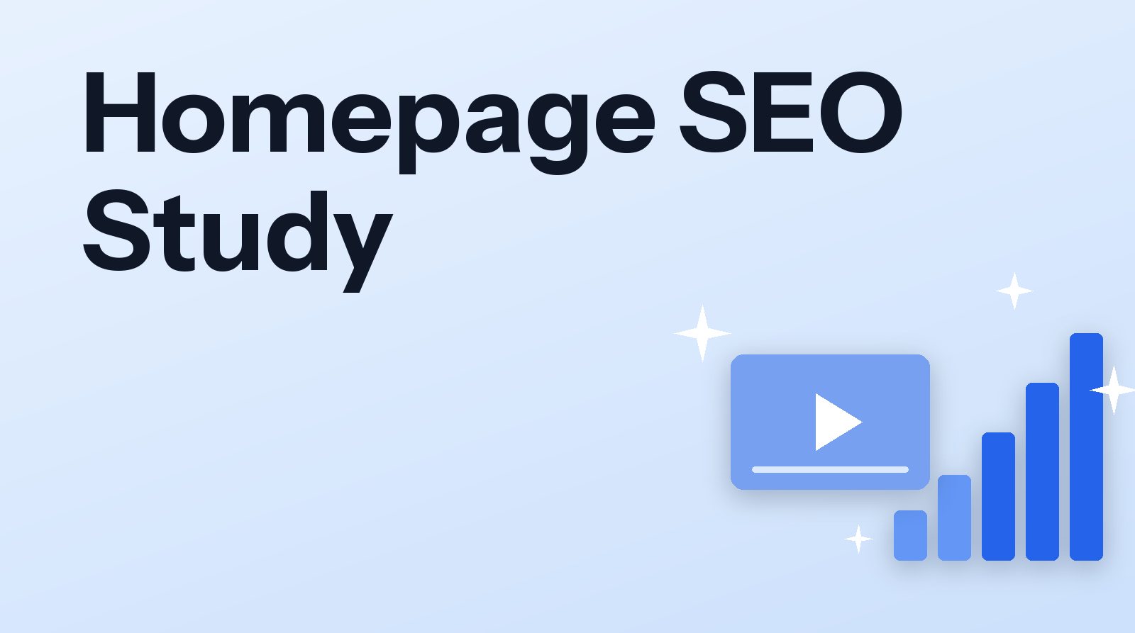 Homepage SEO Study