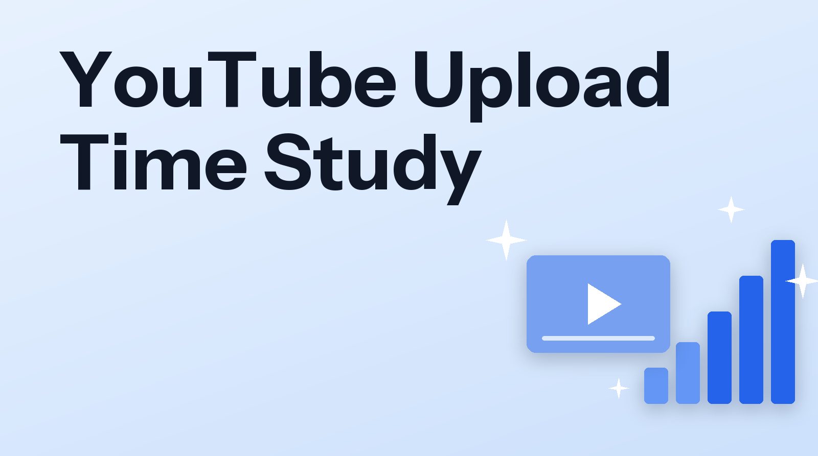 YouTube Upload Time Study: publish times of 1,484 uploads from the 99 biggest YouTube channels