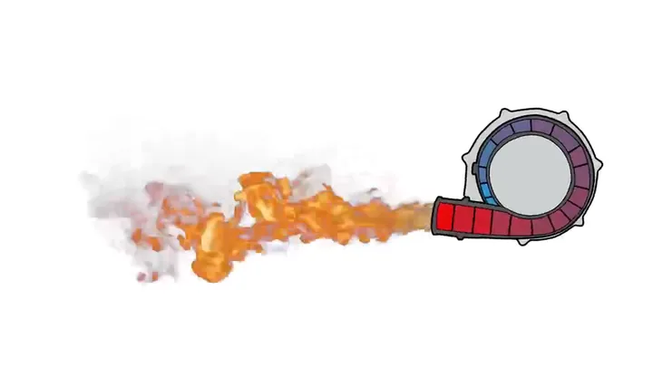 Still from the Dialed In logo animation Mark Studios made