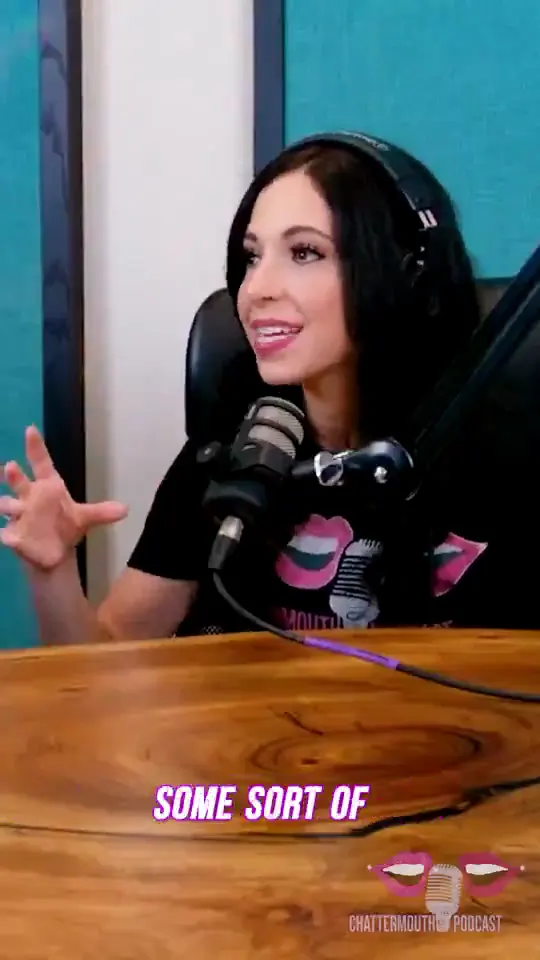 Still from the Chatter Mouth podcast clip we edited